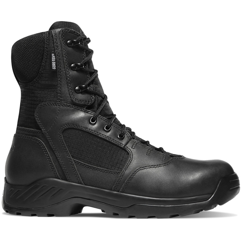 Black Men's Danner Kinetic Tactical Boots | 21405-OAXI