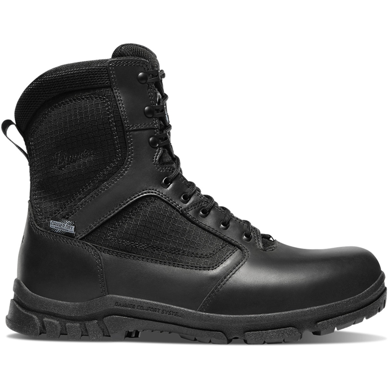 Black Men's Danner Lookout Tactical Boots | 96158-KTJV