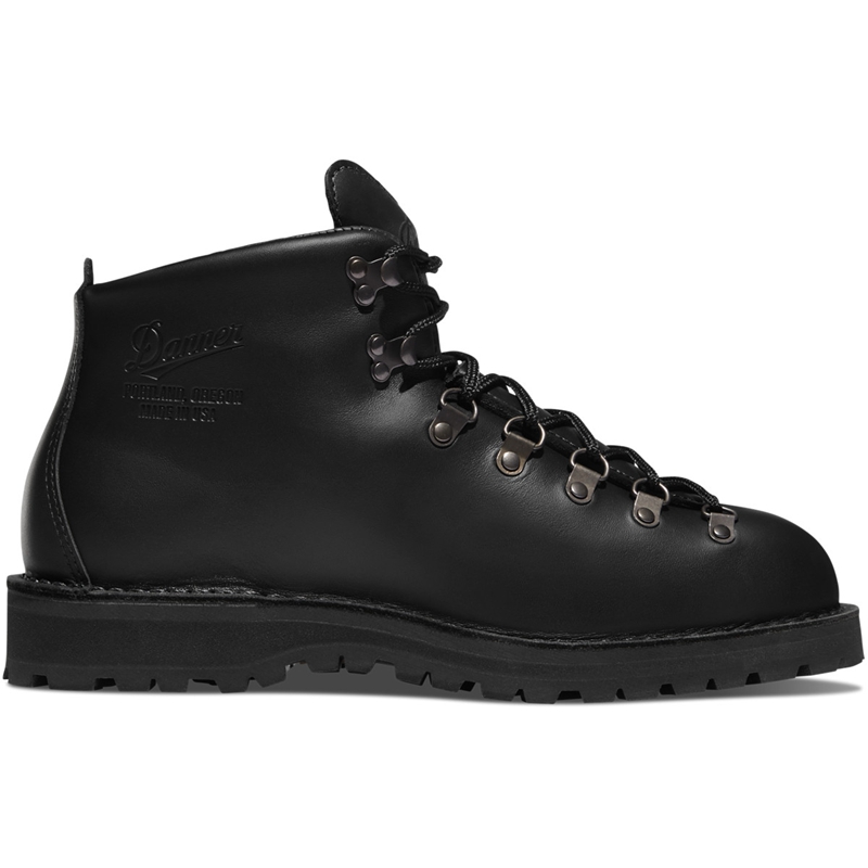 Black Men's Danner Mountain Light Hiking Boots | 52491-PBSW