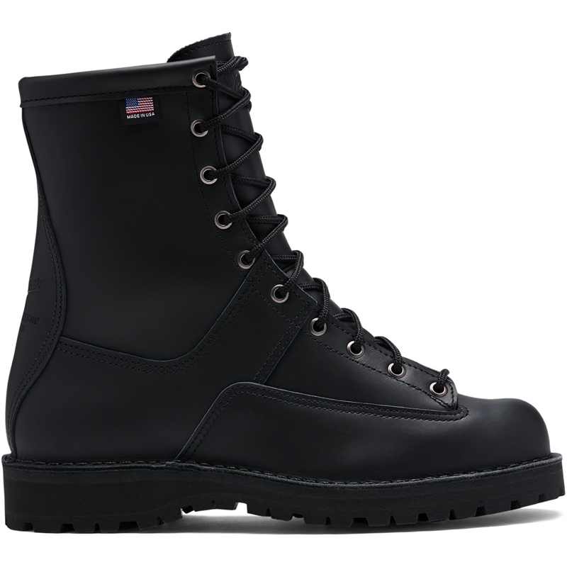 Black Men's Danner Recon Tactical Boots | 69028-KFNU