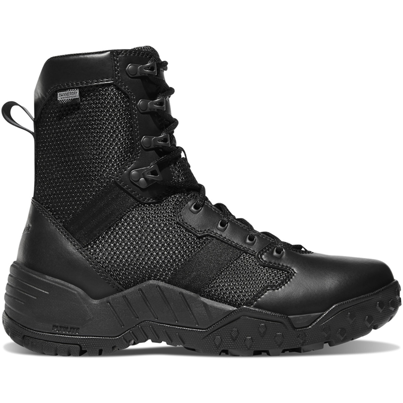 Black Men's Danner Scorch Side-Zip Tactical Boots | 03726-YDKC