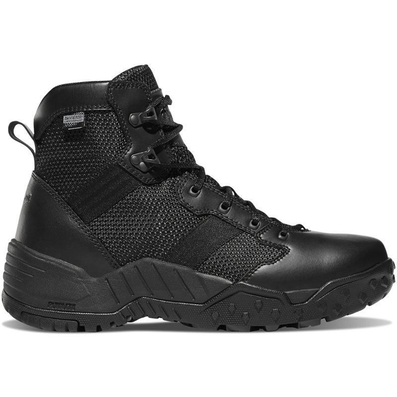 Black Men's Danner Scorch Side-Zip Tactical Boots | 68475-XEUC