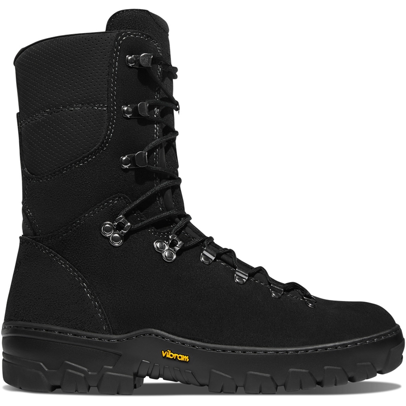 Black Men's Danner Wildland Tactical Firefighter Work Boots | 71539-RENZ