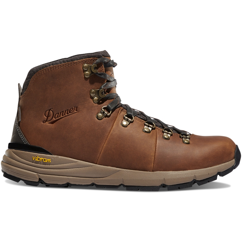 Brown Men's Danner Mountain 600 Hiking Boots | 96542-MHUA