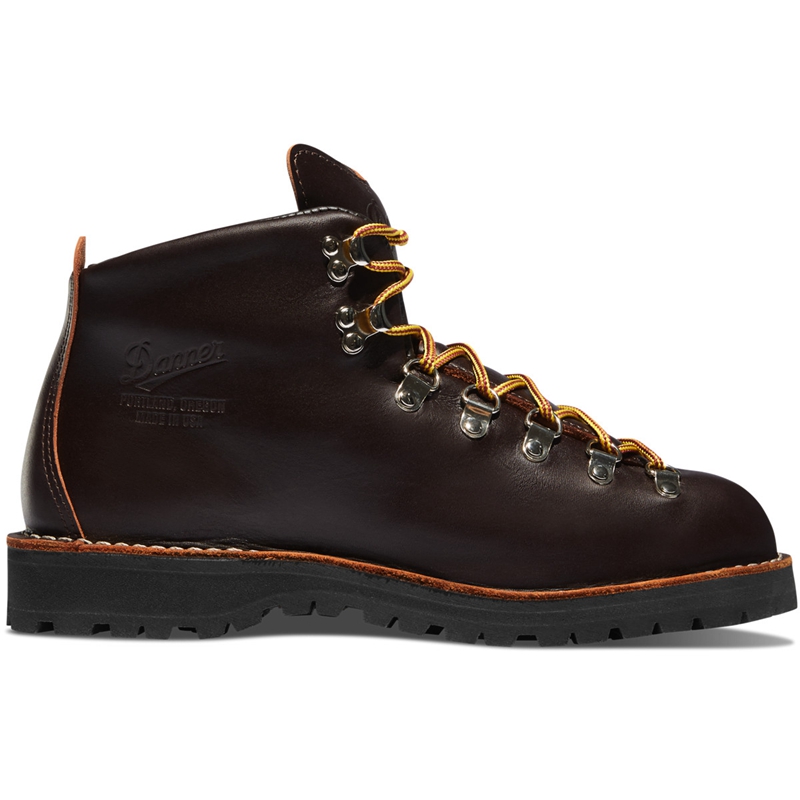 Brown Men's Danner Mountain Light Hiking Boots | 47238-XRUD