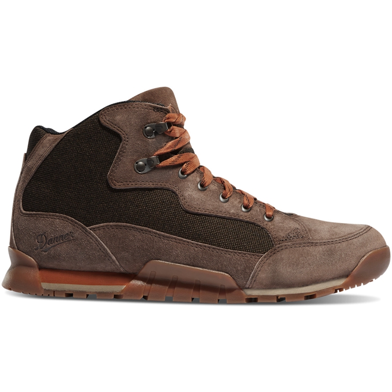 Brown Men's Danner Skyridge Hiking Boots | 68402-ZEHO