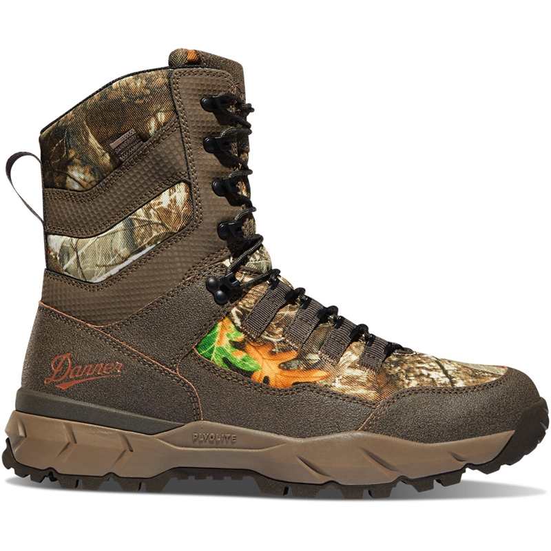 Brown Men's Danner Vital Hunting Boots | 72451-XUZF