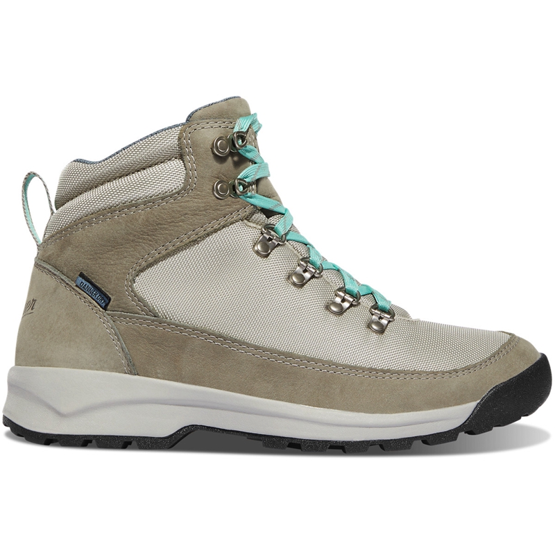 Dark Grey Women's Danner Hiking Boots | 92871-WUQV