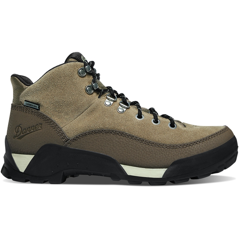 Grey Women's Danner Panorama Hiking Boots | 06387-TEOZ