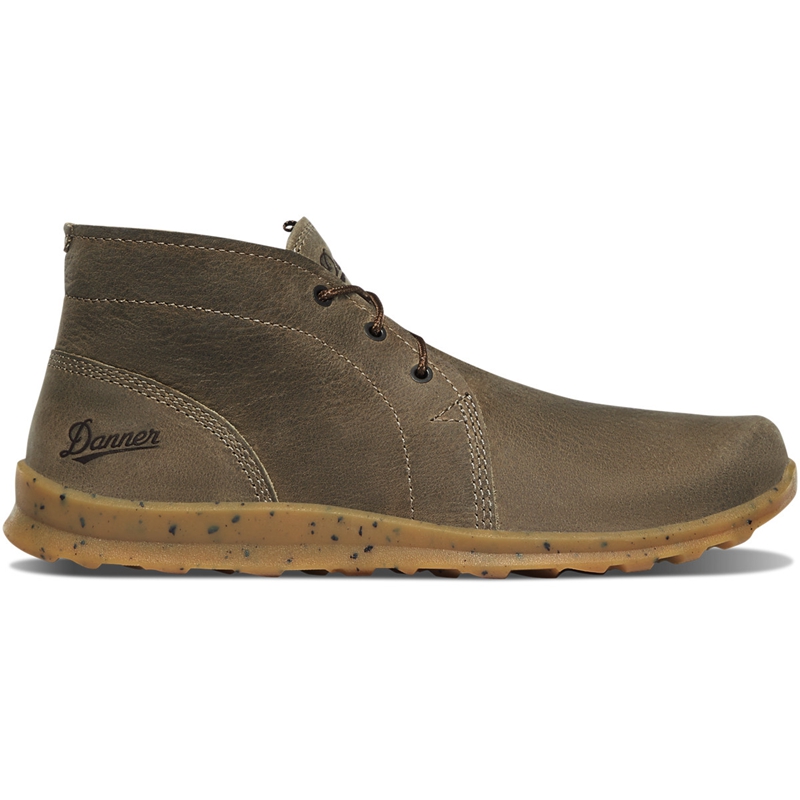 Khaki Women's Danner Forest Chukka Chelsea Boots | 71485-VJBH