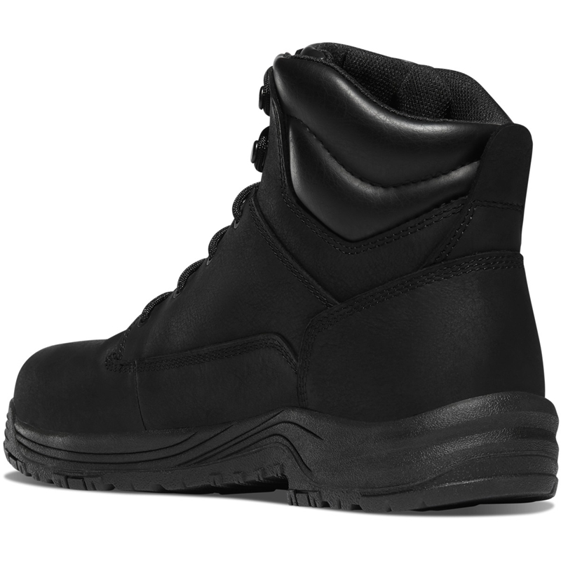 Black Men's Danner Caliper Work Boots | 10894-RGLF