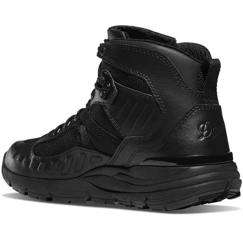 Black Men's Danner FullBore Military Boots | 70158-TJAZ