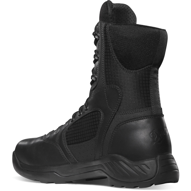 Black Men's Danner Kinetic Tactical Boots | 21405-OAXI