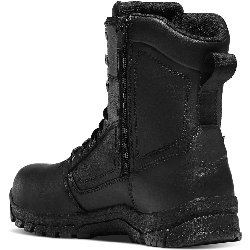 Black Men's Danner Lookout EMS/CSA Tactical Boots | 73861-BSPX