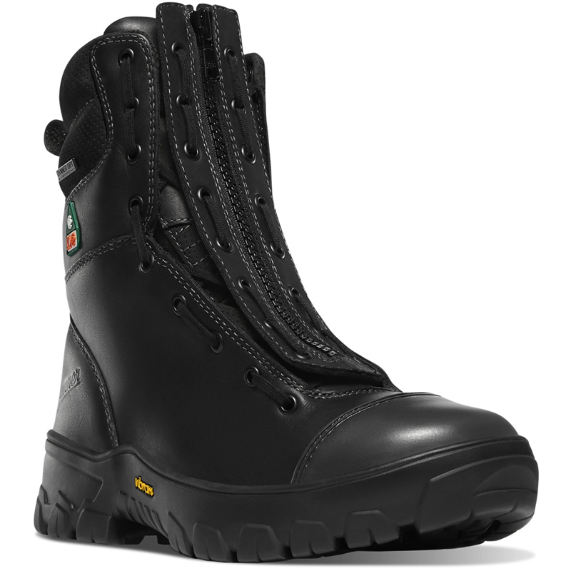 Black Men's Danner Modern Firefighter Tactical Boots | 76195-LNRK