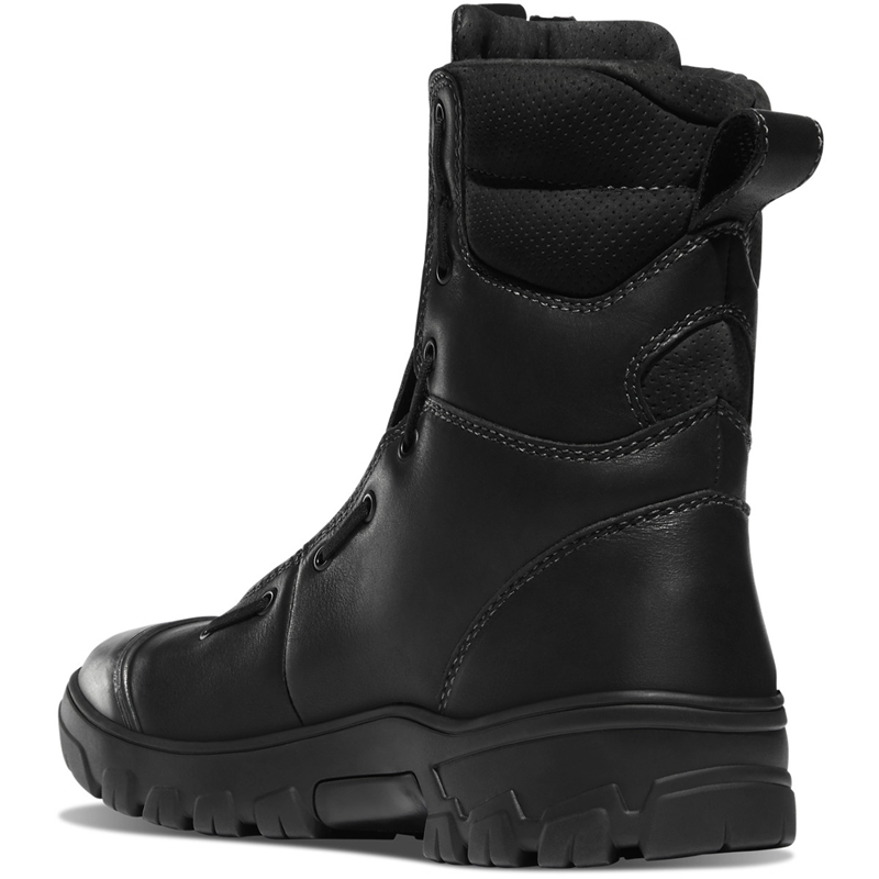 Black Men's Danner Modern Firefighter Tactical Boots | 76195-LNRK