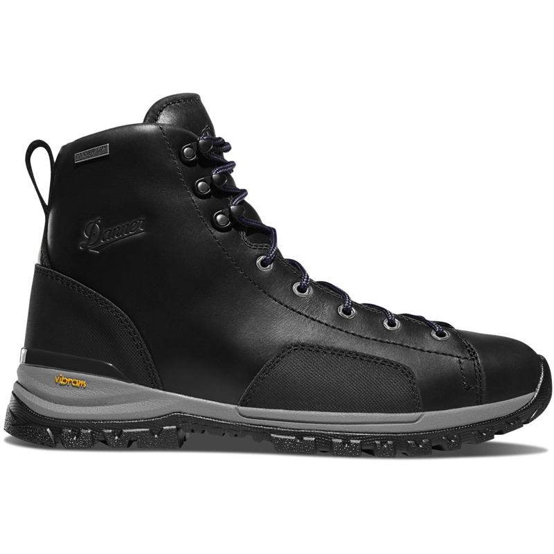 Black Men\'s Danner Stronghold Work Boots | 56834-HWPV