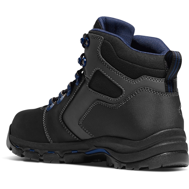 Black Men's Danner Vicious Work Boots | 24698-RLDF