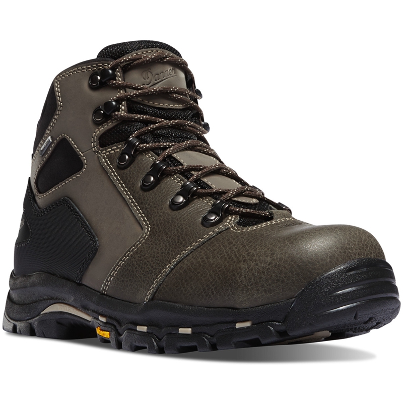 Black Men's Danner Vicious Work Boots | 61204-WHRT