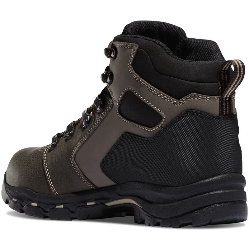 Black Men's Danner Vicious Work Boots | 61204-WHRT