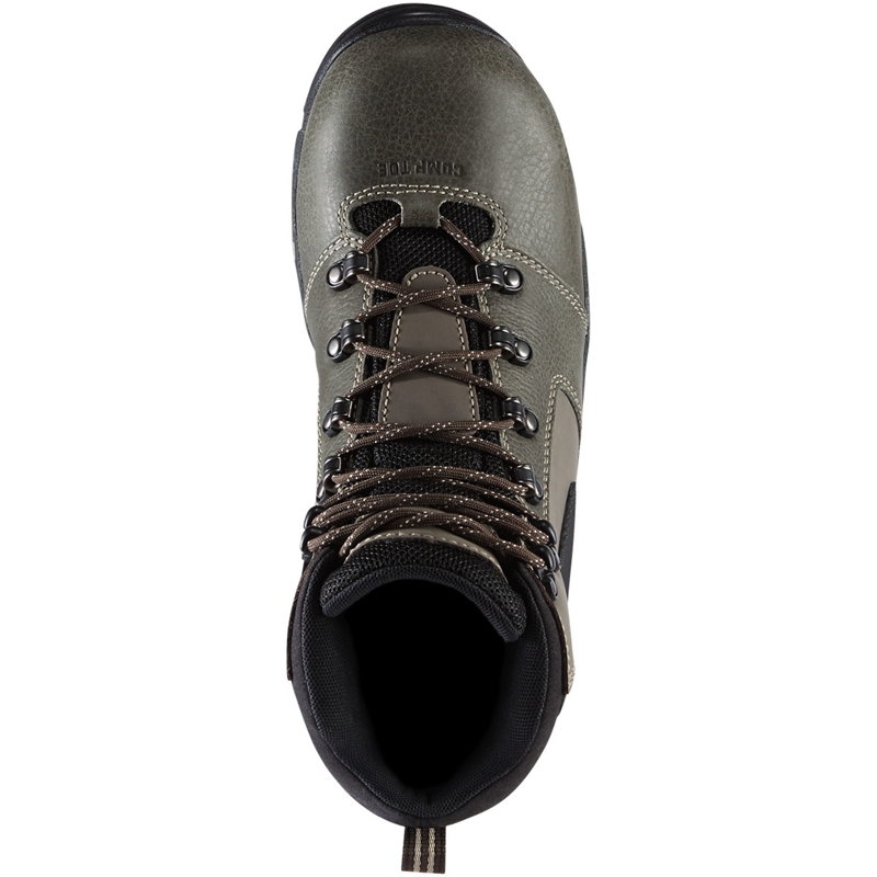 Black Men's Danner Vicious Work Boots | 61204-WHRT