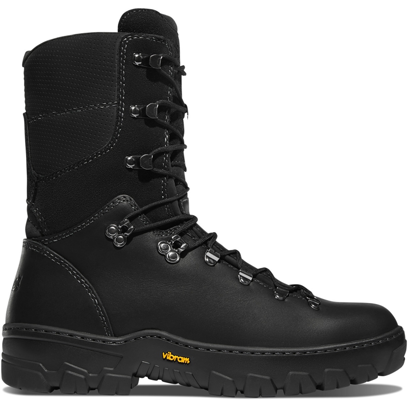 Black Men\'s Danner Wildland Tactical Firefighter Tactical Boots | 18652-BQGK