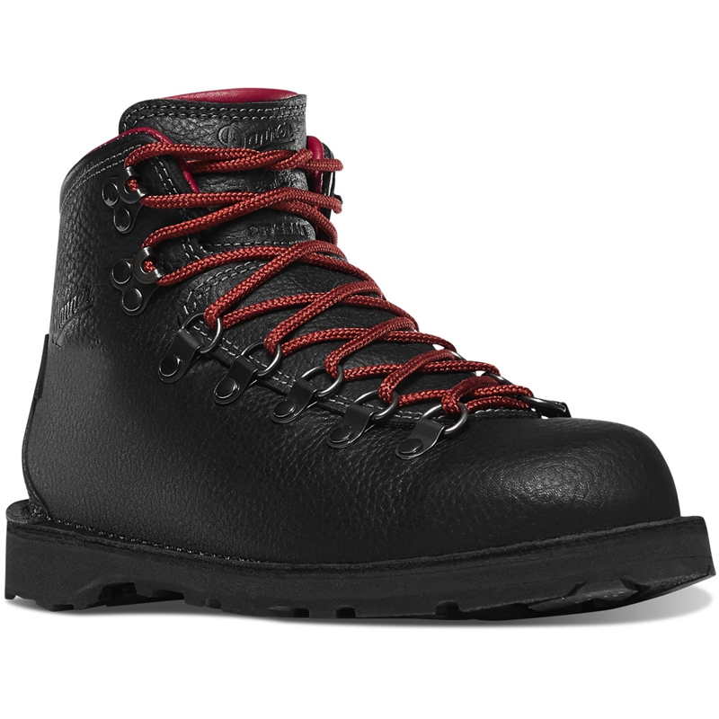 Black Women's Danner Mountain Pass Hiking Boots | 73906-YIOM