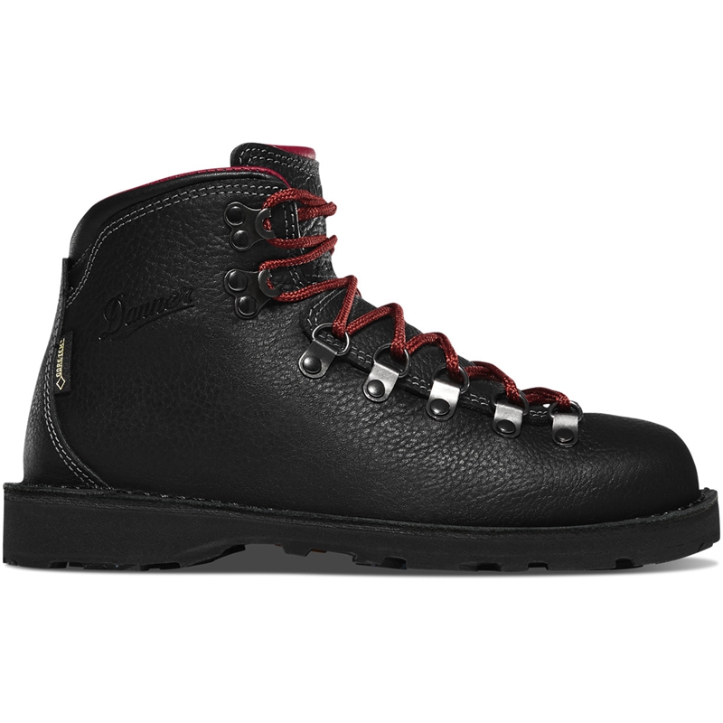 Black Women\'s Danner Mountain Pass Hiking Boots | 73906-YIOM