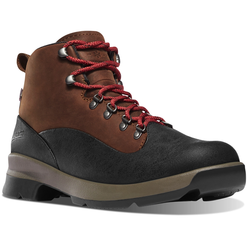 Black Women's Danner Pub Garden Winter Work Boots | 84271-JXDO