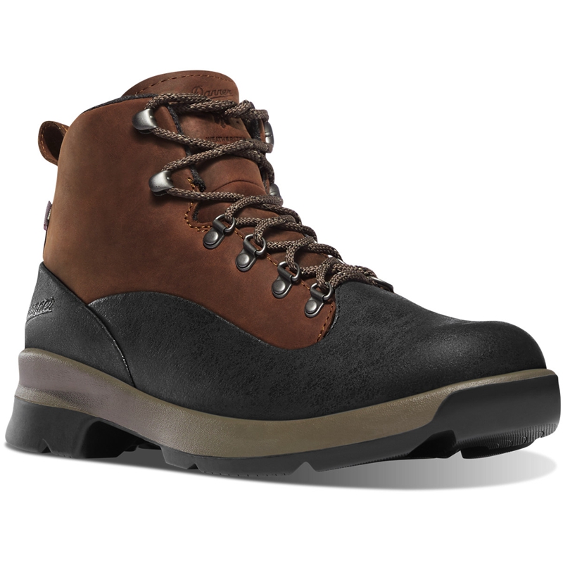 Black Women's Danner Pub Garden Winter Work Boots | 84271-JXDO