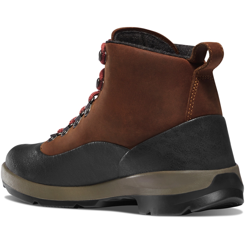 Black Women's Danner Pub Garden Winter Work Boots | 84271-JXDO