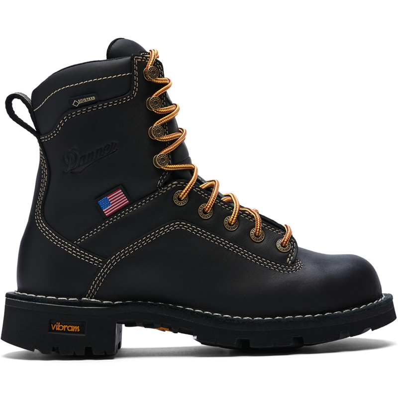 Black Women\'s Danner Quarry USA Work Boots | 15748-CWRJ