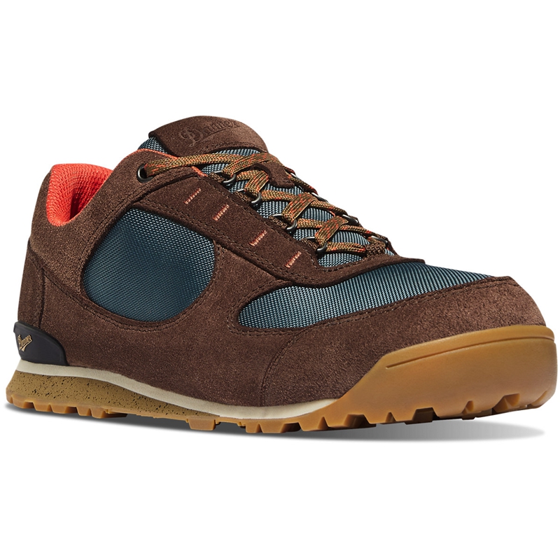 Blue Men's Danner Jag Low Hiking Boots | 50876-DSGP