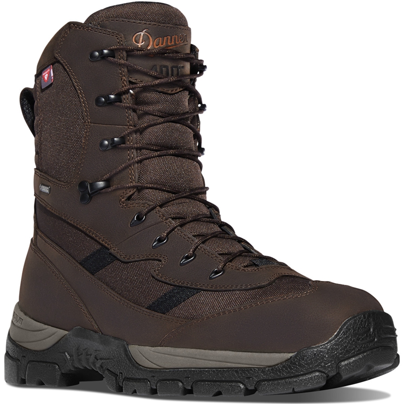 Brown Men's Danner Alsea Hunting Boots | 97450-TDVI