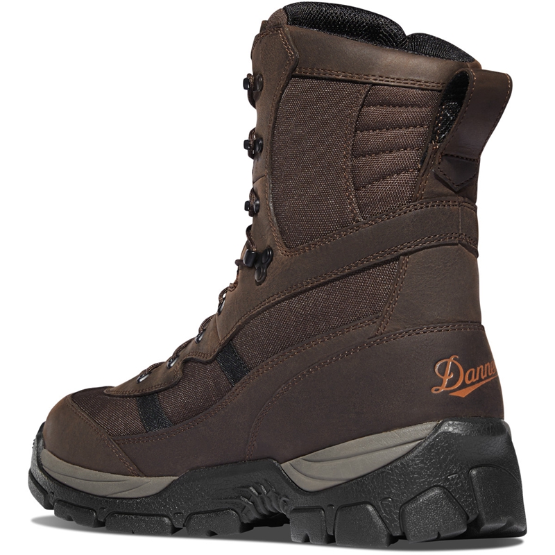 Brown Men's Danner Alsea Hunting Boots | 97450-TDVI