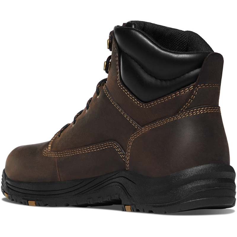 Brown Men's Danner Caliper Work Boots | 72094-XYEK