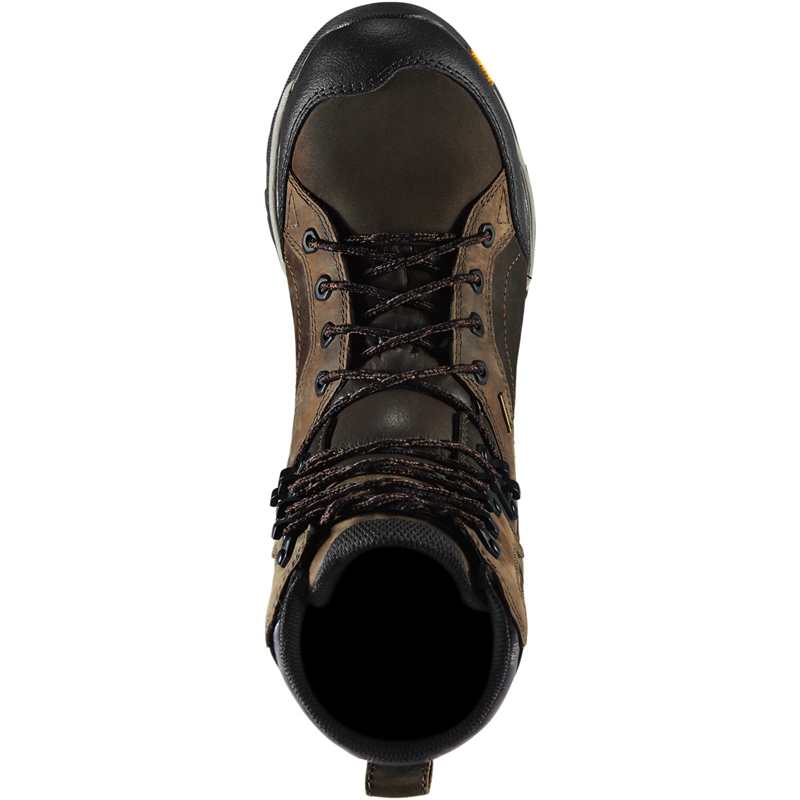 Brown Men's Danner Crucial Work Boots | 07364-XJQF