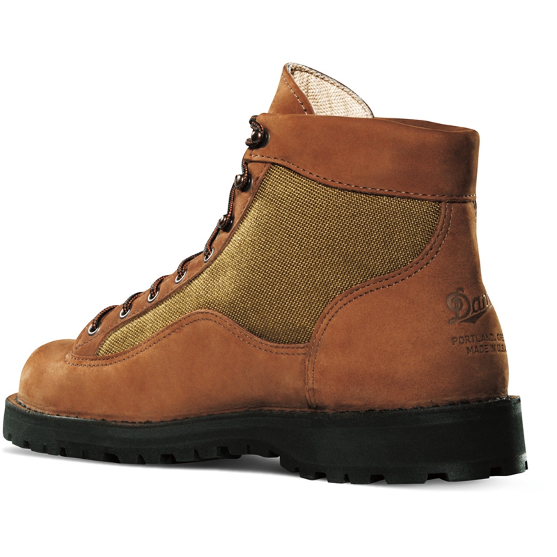 Brown Men's Danner Danner Light II Hiking Boots | 61592-BMXO