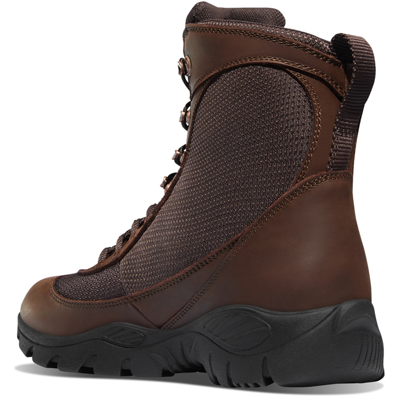 Brown Men's Danner Element Hunting Boots | 73401-PJMV