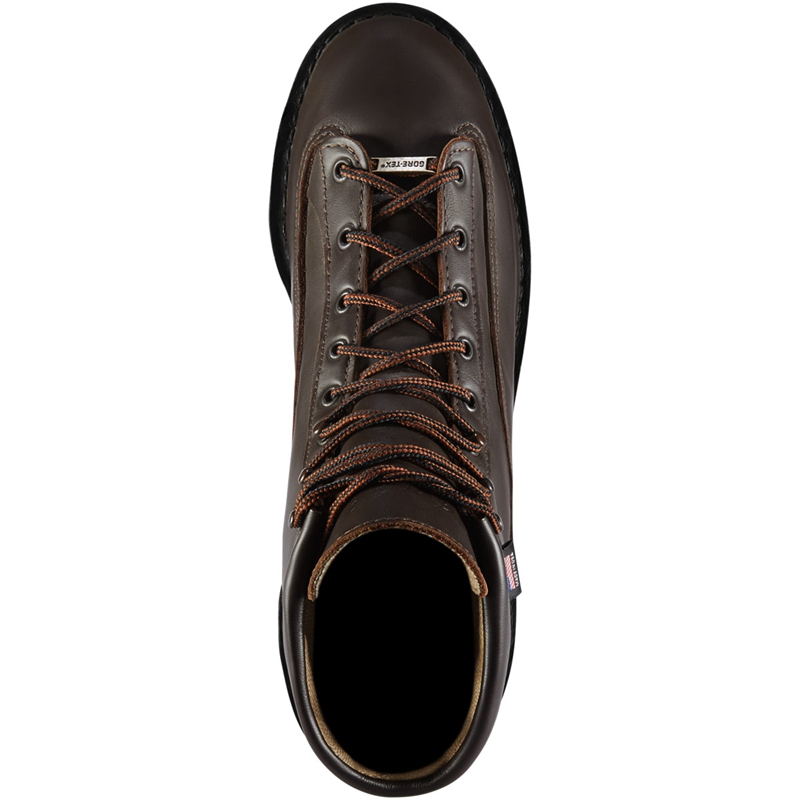 Brown Men's Danner Explorer Hiking Boots | 62309-AGEF