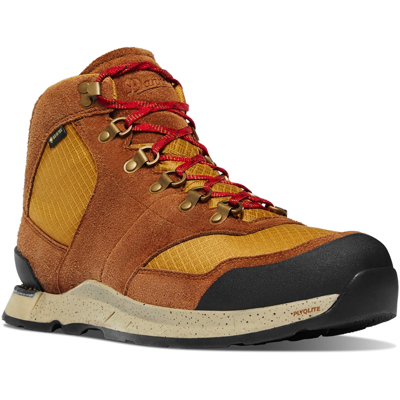 Brown Men's Danner Free Spirit Work Boots | 20693-VHEX