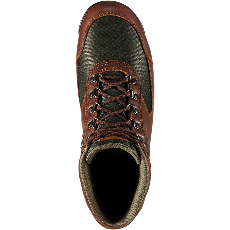 Brown Men's Danner Jag Hiking Boots | 34701-PLND