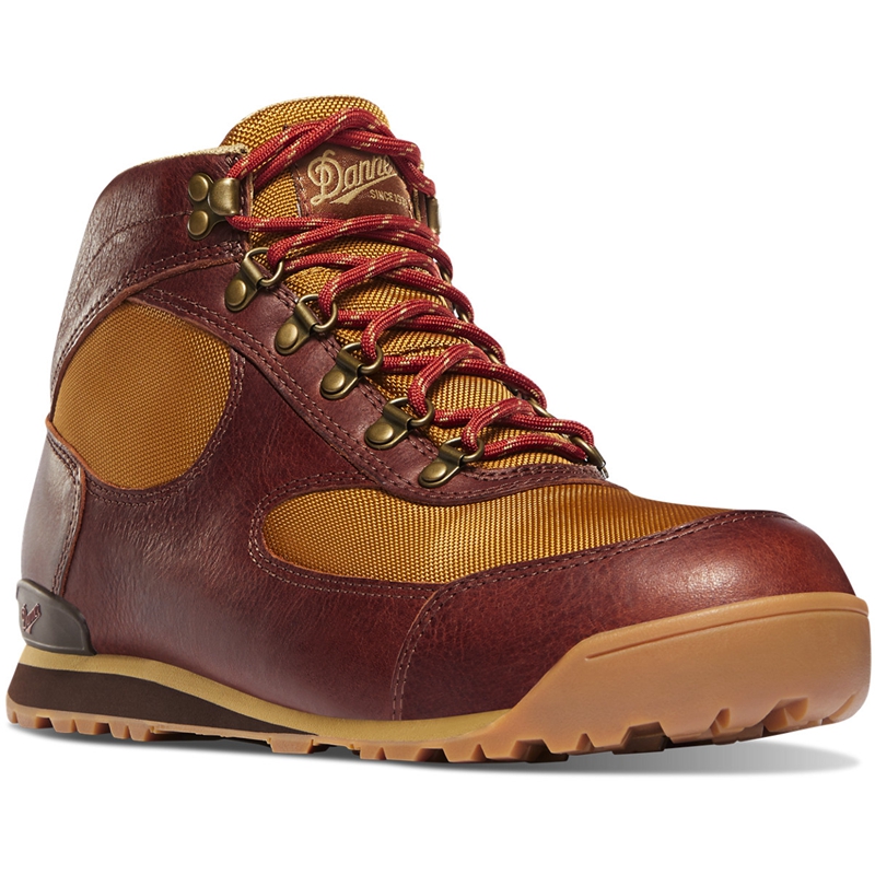 Brown Men's Danner Jag Work Boots | 97345-VTOL