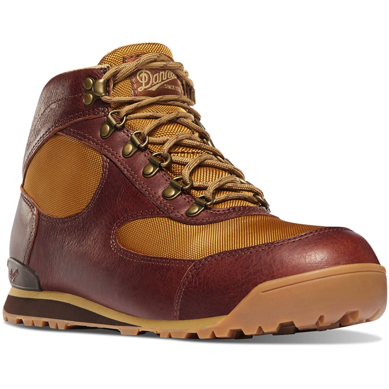 Brown Men's Danner Jag Work Boots | 97345-VTOL