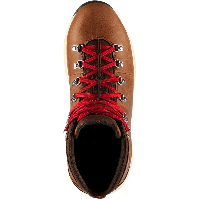 Brown Men's Danner Mountain 600 Work Boots | 05426-NKGR