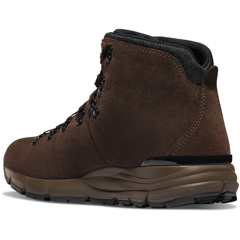 Brown Men's Danner Mountain 600 Work Boots | 08475-JBWR