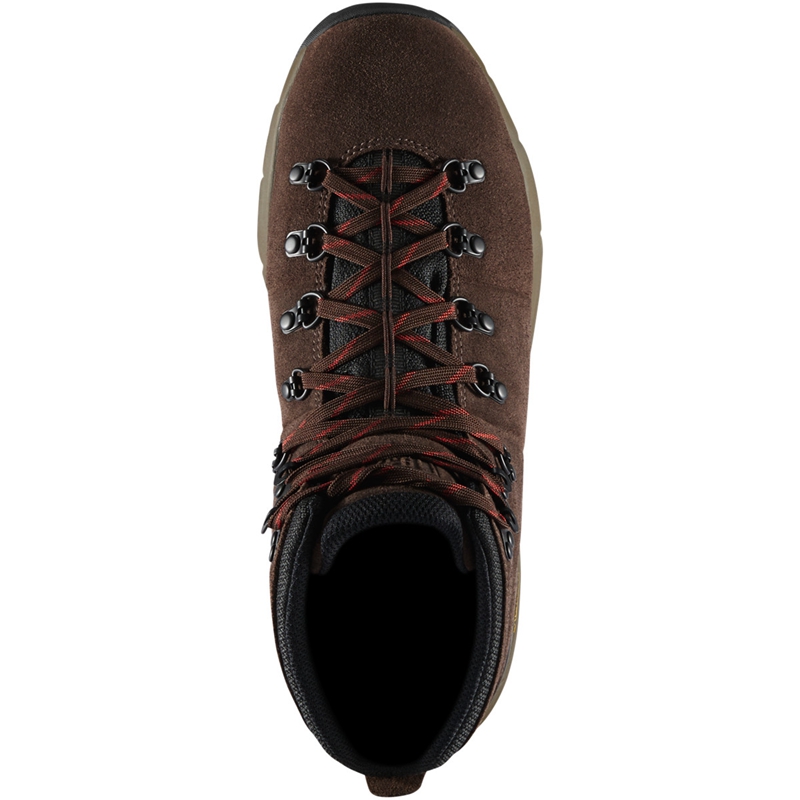 Brown Men's Danner Mountain 600 Work Boots | 08475-JBWR