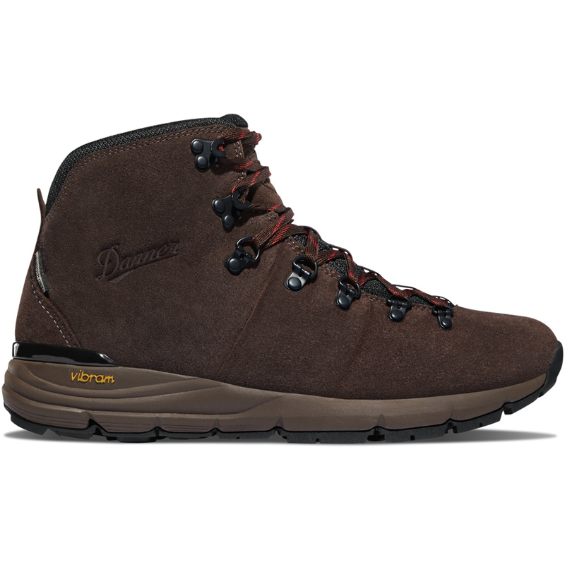 Brown Men\'s Danner Mountain 600 Work Boots | 08475-JBWR