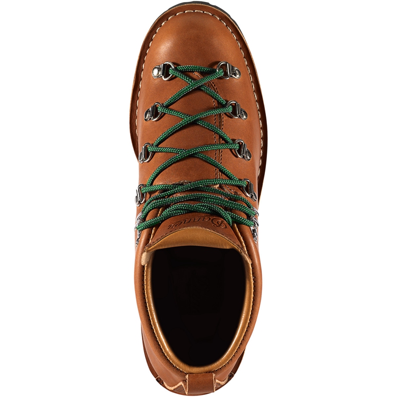 Brown Men's Danner Mountain Trail Hiking Boots | 96347-UGZF