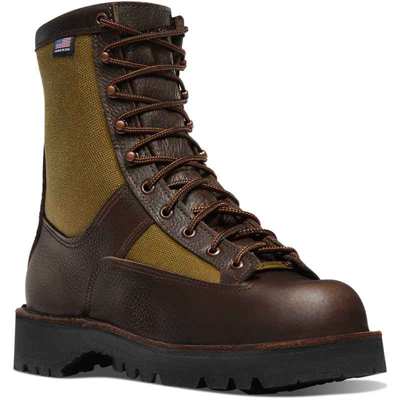 Brown Men's Danner Sierra Hunting Boots | 58314-SQFO